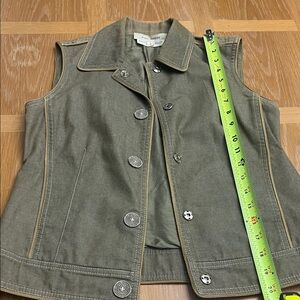 Marc Jacobs Olive Green Sleeveless Blouse